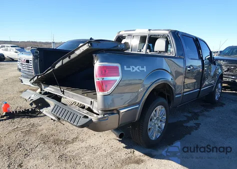 2012 Ford F-150 Platinum z USA, uszkodzony, nr VIN 1FTFW1ET9CFA12716